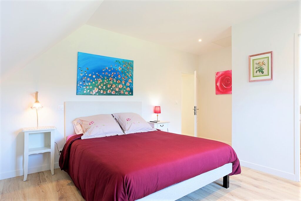 Chambre double avec petit déjeuner